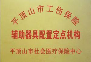 平頂山市工傷輔具配置定點機構